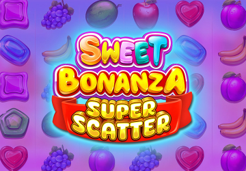 Автомат Sweet Bonanza Super Scatter в Марафон казино